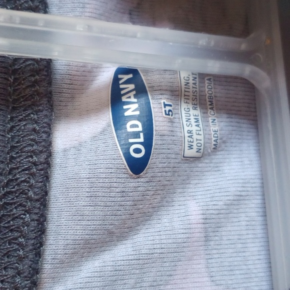 EUC 2 Pairs Girls Old Navy Pajama Lot Size 5T Fall Winter Warm - Picture 7 of 7